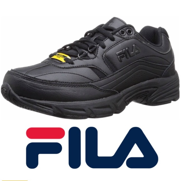 Fila Women's Memory Slip Resistant Work Shoe Fila Women's Memory Slip Resistant Work Shoe